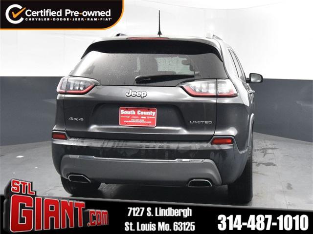 used 2021 Jeep Cherokee car, priced at $27,000