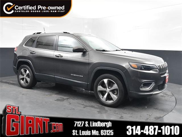 used 2021 Jeep Cherokee car, priced at $27,000