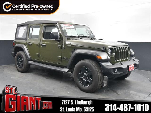 used 2023 Jeep Wrangler car, priced at $28,000