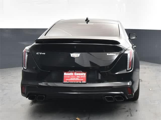 used 2022 Cadillac CT4-V car, priced at $58,000
