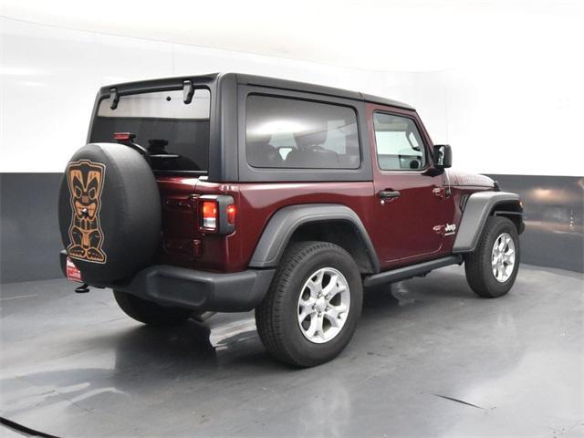 used 2021 Jeep Wrangler car, priced at $28,000
