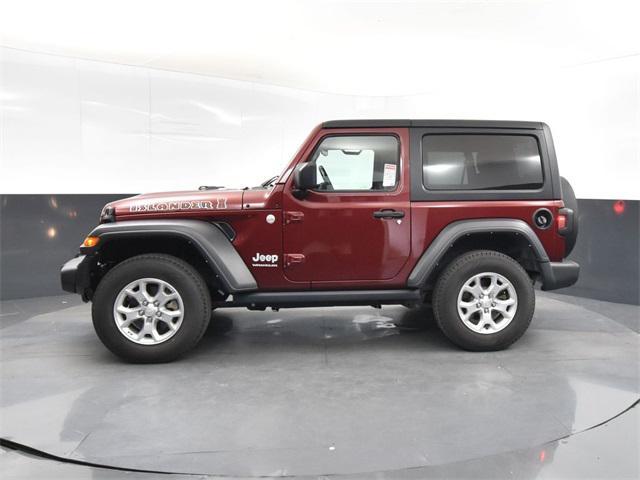 used 2021 Jeep Wrangler car, priced at $28,000