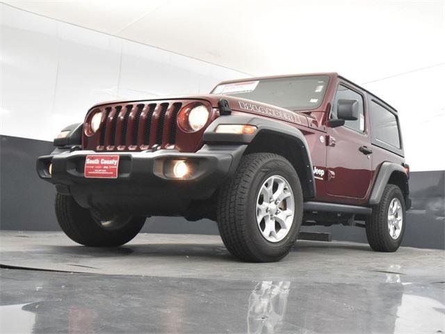 used 2021 Jeep Wrangler car, priced at $28,000