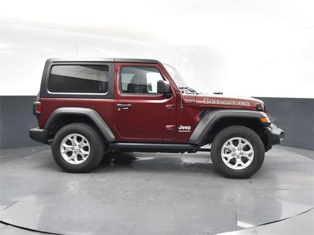 used 2021 Jeep Wrangler car, priced at $28,000