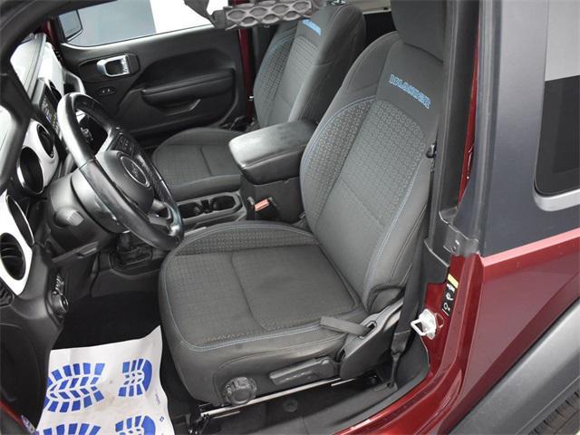 used 2021 Jeep Wrangler car, priced at $28,000