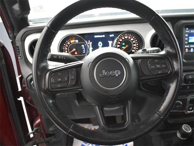 used 2021 Jeep Wrangler car, priced at $28,000