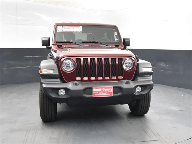 used 2021 Jeep Wrangler car, priced at $28,000