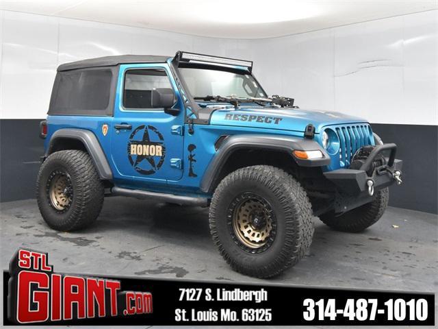 used 2020 Jeep Wrangler car, priced at $25,000