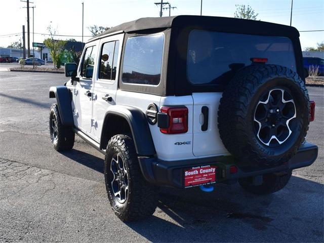 used 2022 Jeep Wrangler Unlimited 4xe car, priced at $35,700