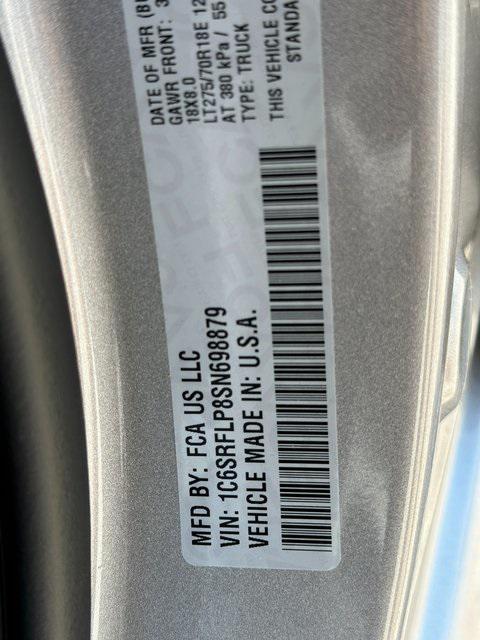 new 2025 Ram 1500 car, priced at $58,699