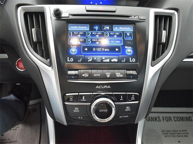 used 2015 Acura TLX car, priced at $19,000
