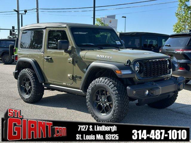 new 2025 Jeep Wrangler car, priced at $38,126