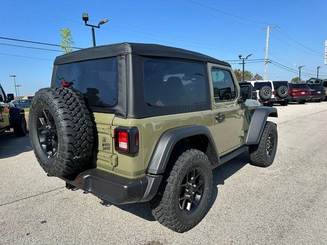 new 2025 Jeep Wrangler car, priced at $38,126