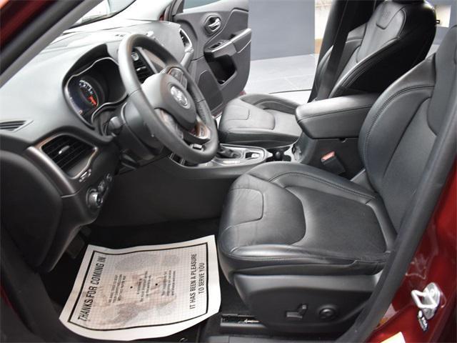 used 2021 Jeep Cherokee car, priced at $22,300