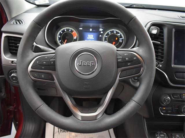 used 2021 Jeep Cherokee car, priced at $22,300