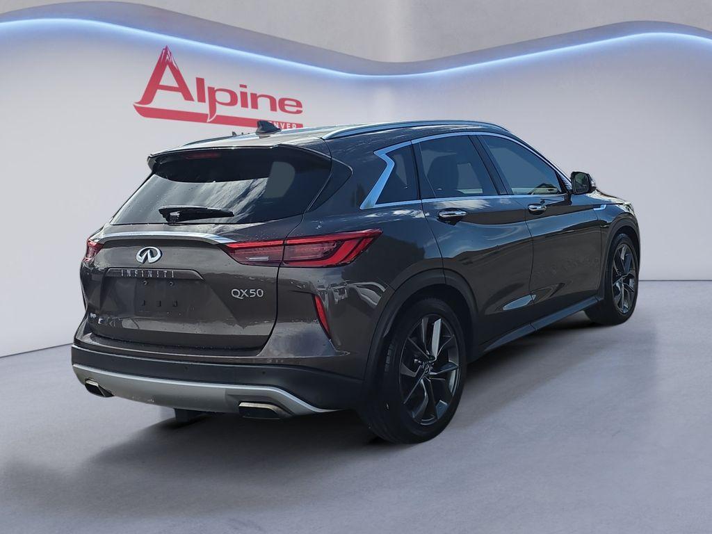 used 2019 INFINITI QX50 car, priced at $16,855