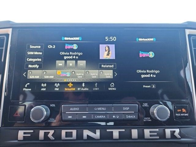 new 2025 Nissan Frontier car, priced at $38,080
