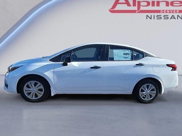 new 2025 Nissan Versa car, priced at $20,695