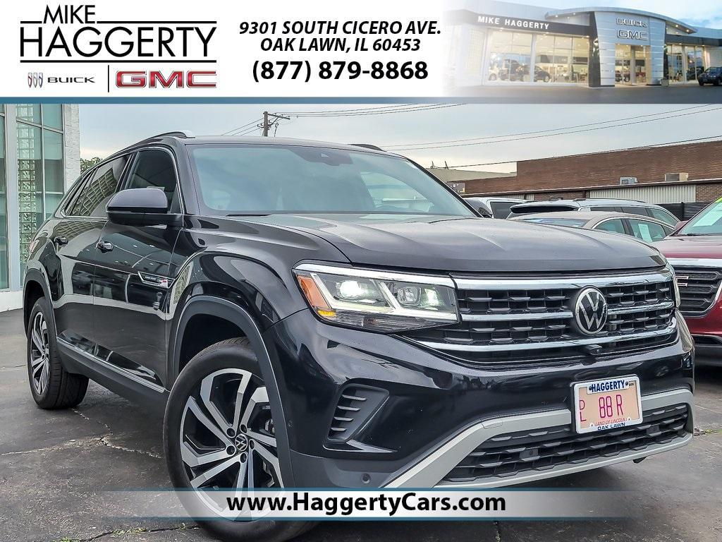used 2021 Volkswagen Atlas Cross Sport car, priced at $27,300