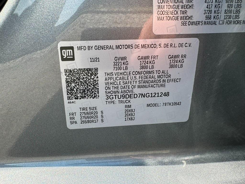used 2022 GMC Sierra 1500 Limited car
