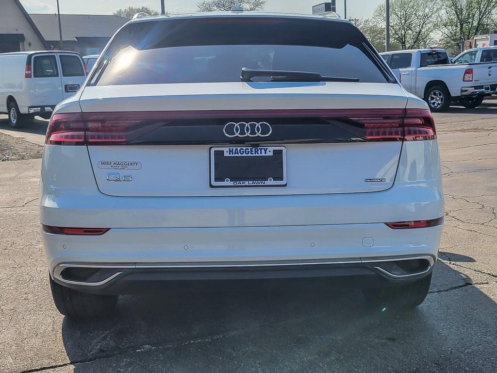 used 2019 Audi Q8 car, priced at $34,500