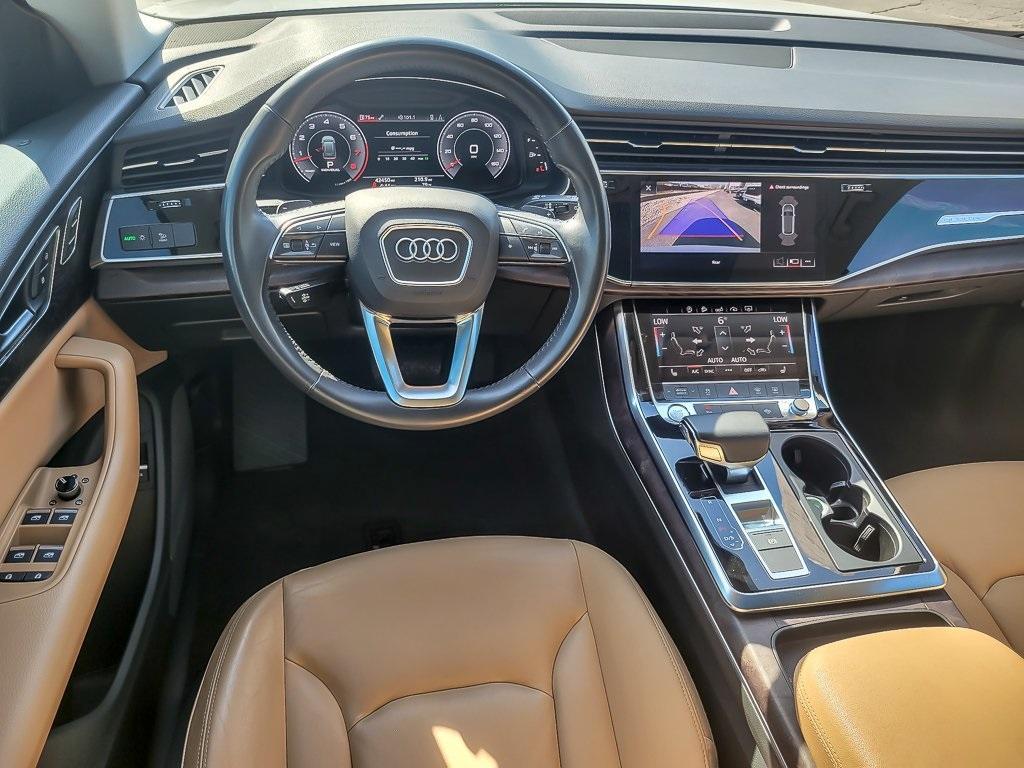 used 2019 Audi Q8 car, priced at $34,500