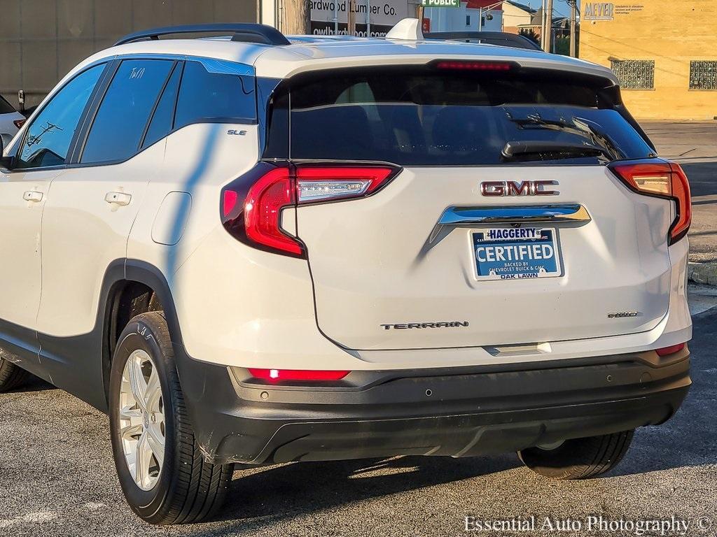 used 2023 GMC Terrain car, priced at $26,990