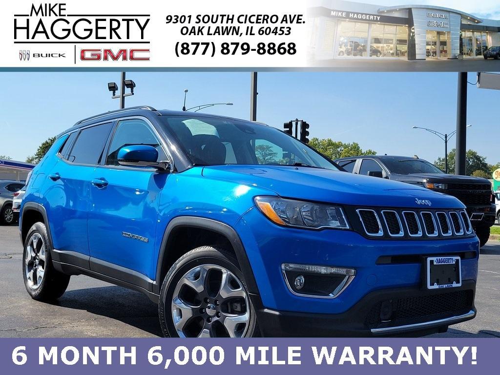 used 2021 Jeep Compass car, priced at $19,750