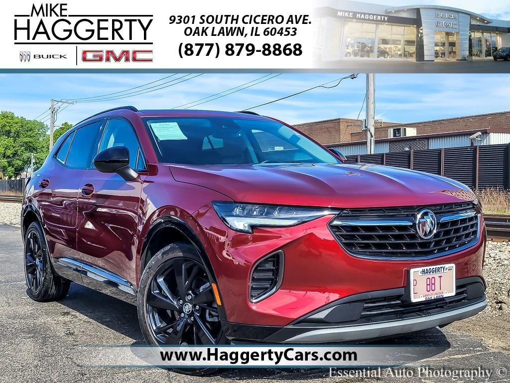 used 2022 Buick Envision car, priced at $25,700