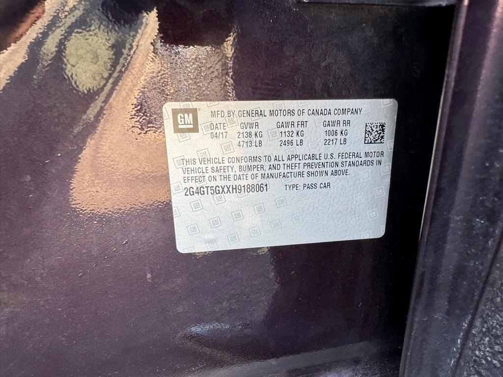 used 2017 Buick Regal car, priced at $15,750