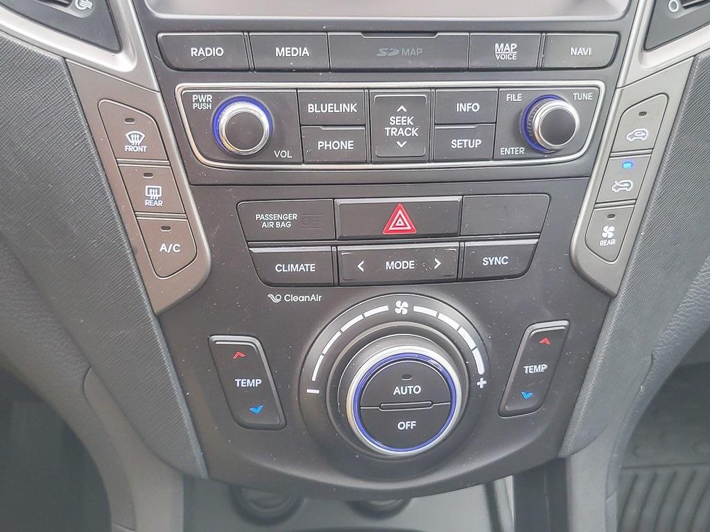 used 2017 Hyundai Santa Fe car, priced at $15,995