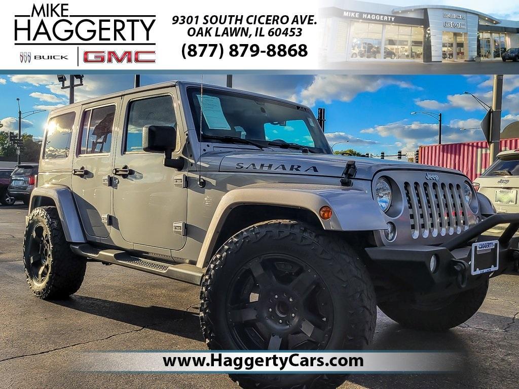 used 2015 Jeep Wrangler Unlimited car, priced at $20,500