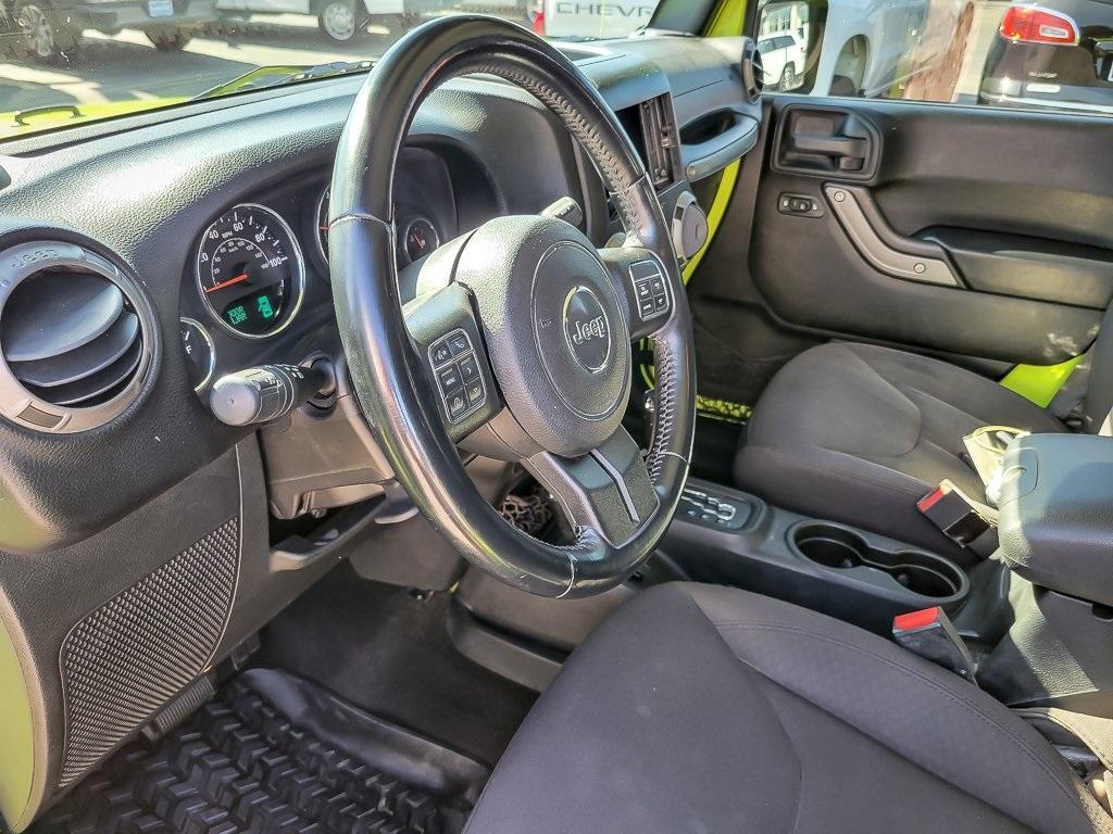 used 2016 Jeep Wrangler Unlimited car, priced at $21,995