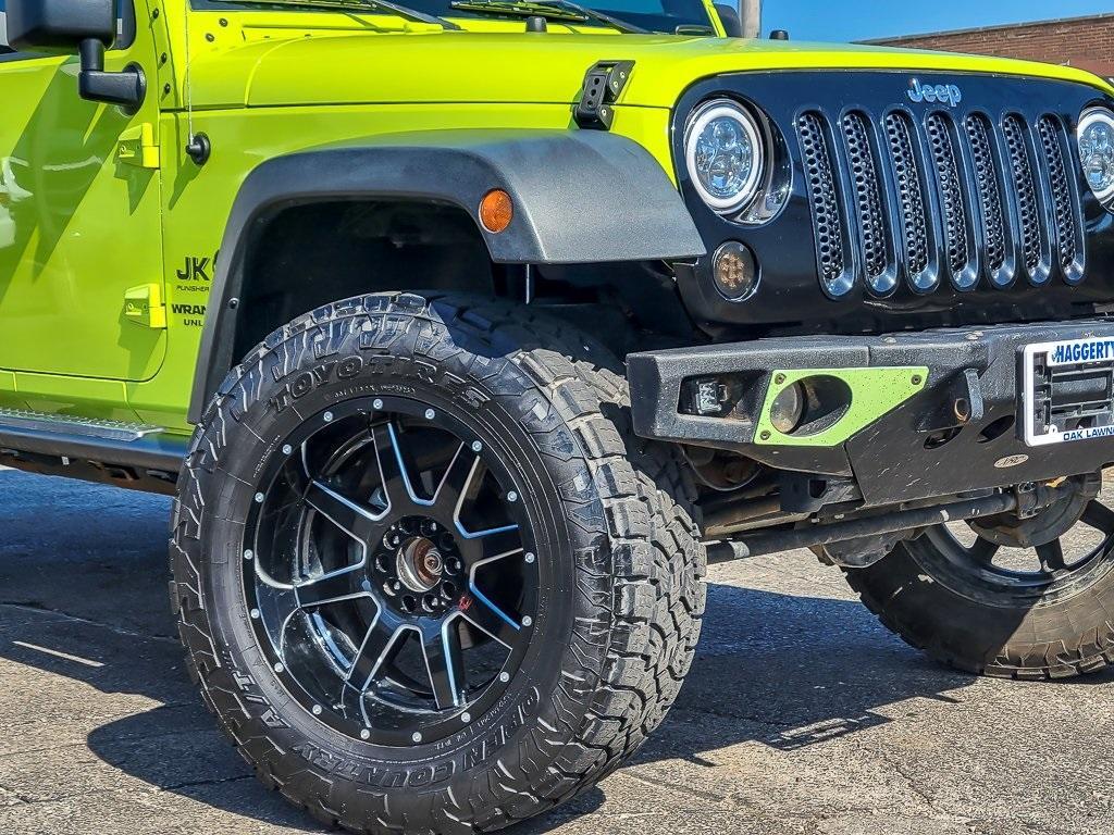 used 2016 Jeep Wrangler Unlimited car, priced at $21,995