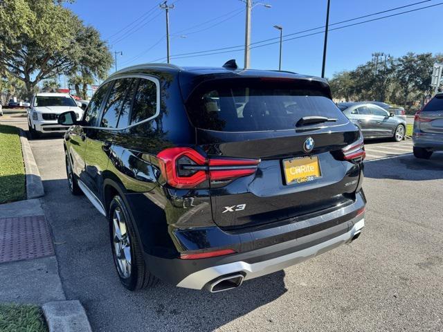 used 2024 BMW X3 car, priced at $33,256
