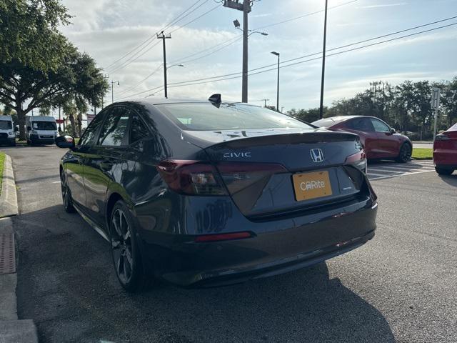 used 2025 Honda Civic Hybrid car, priced at $30,950