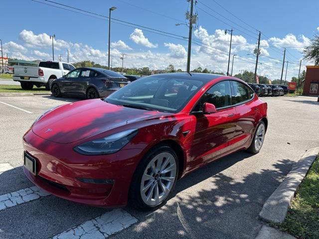 used 2023 Tesla Model 3 car, priced at $24,980