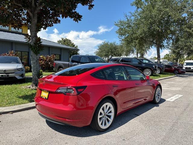 used 2023 Tesla Model 3 car, priced at $24,980