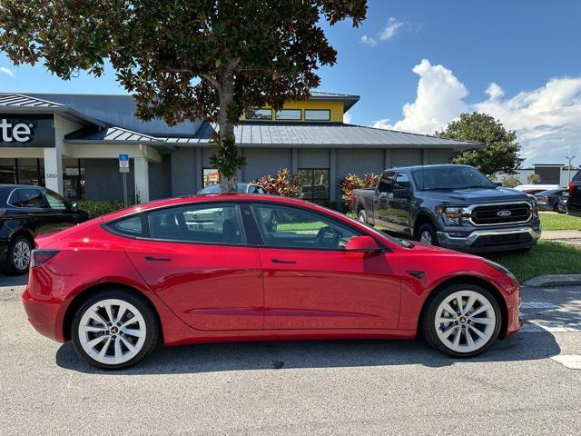 used 2023 Tesla Model 3 car, priced at $24,980