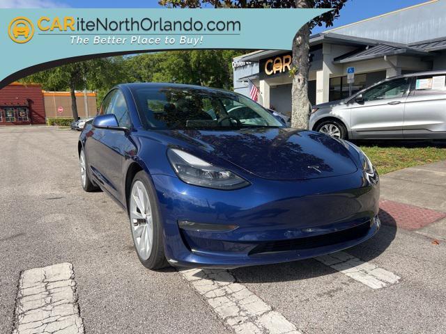 used 2022 Tesla Model 3 car, priced at $22,980