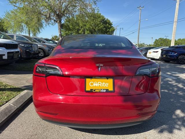 used 2023 Tesla Model 3 car, priced at $19,373