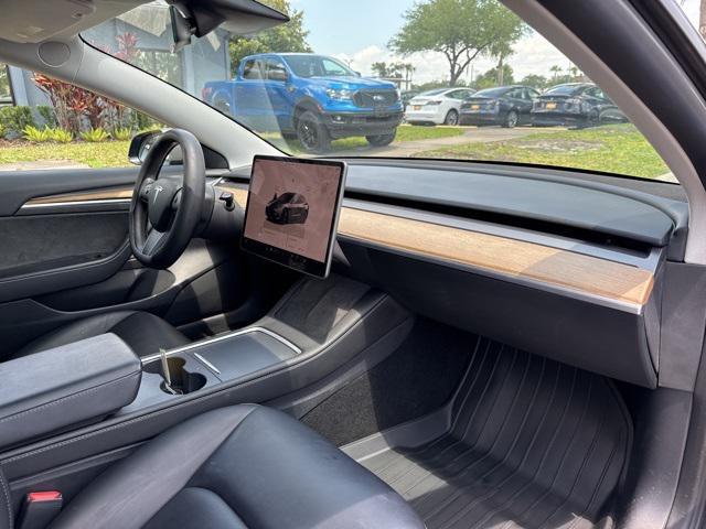 used 2023 Tesla Model 3 car, priced at $24,878