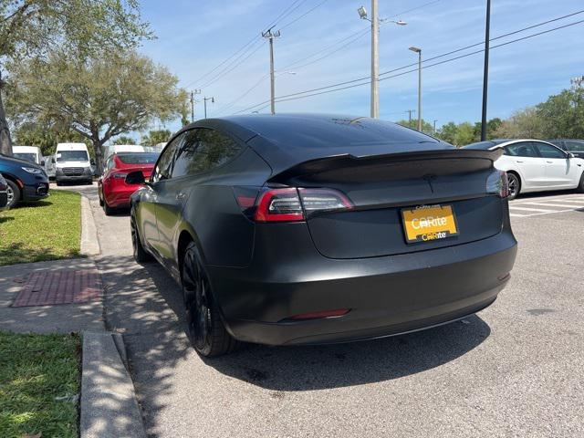 used 2022 Tesla Model 3 car, priced at $29,980