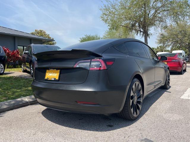 used 2022 Tesla Model 3 car, priced at $29,980