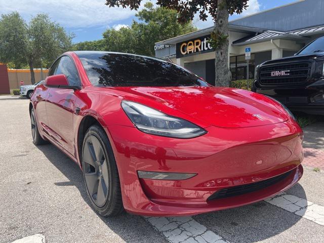 used 2022 Tesla Model 3 car, priced at $20,980