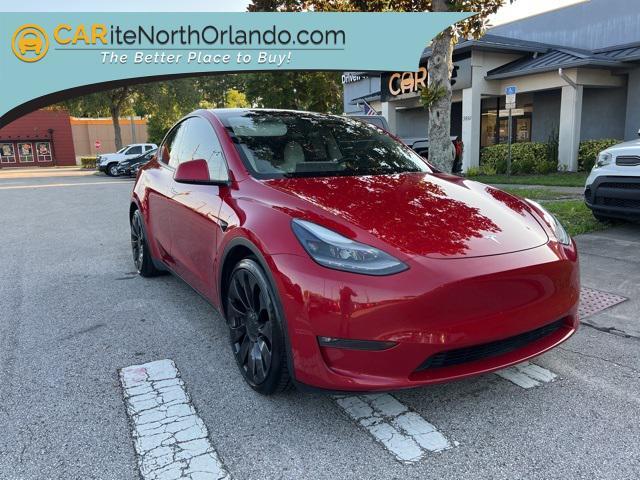 used 2021 Tesla Model Y car, priced at $32,780