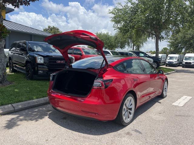 used 2022 Tesla Model 3 car, priced at $17,980