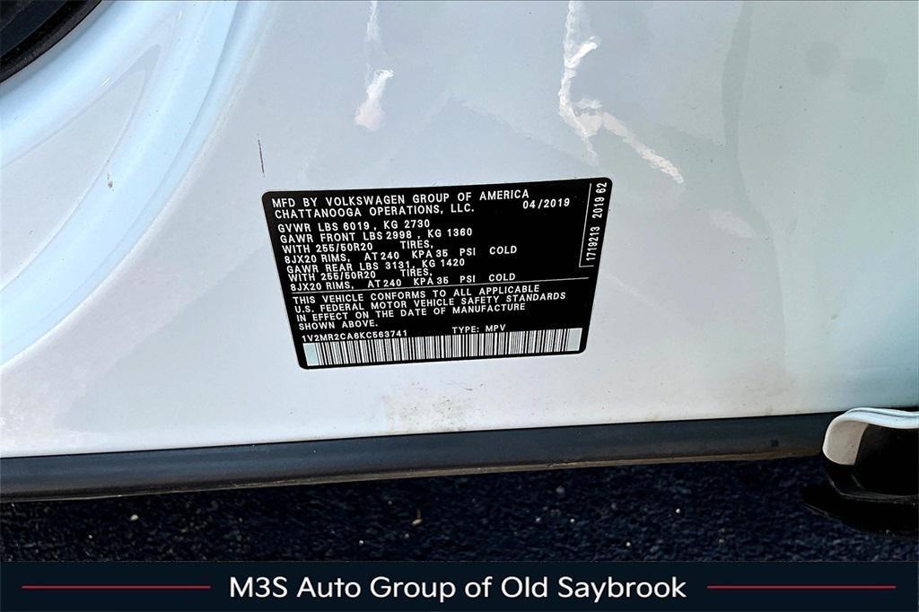 used 2019 Volkswagen Atlas car, priced at $16,292