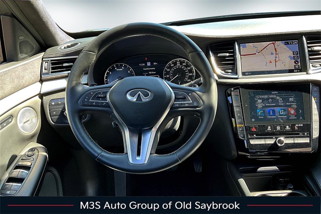 used 2022 INFINITI QX50 car, priced at $30,689