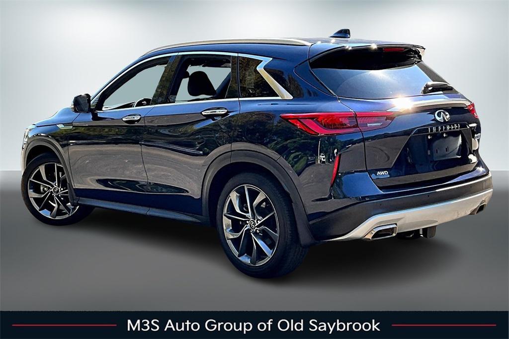 used 2022 INFINITI QX50 car, priced at $30,689